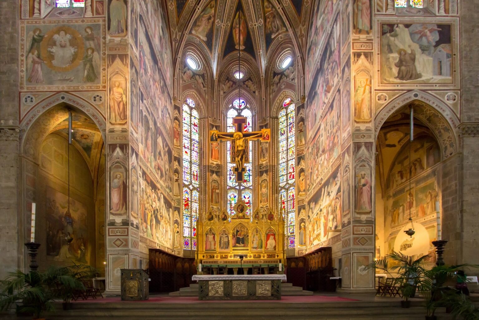 Basílica De Santa Croce En Florencia El Gótico En Florencia 8276