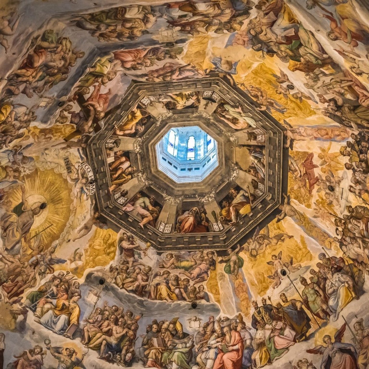 Cúpula De Brunelleschi La Cúpula De La Catedral De Florencia 1507