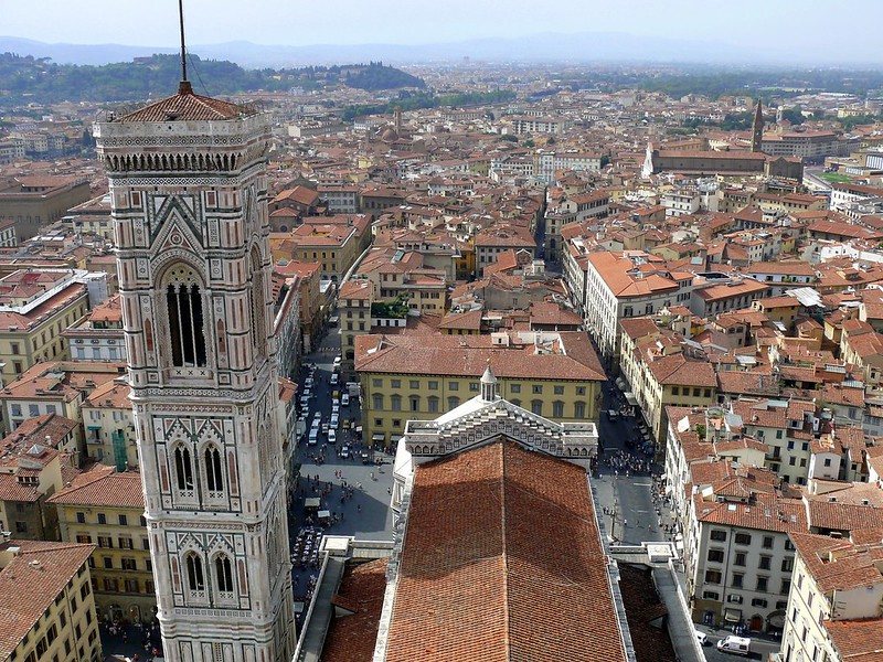 Vistas desde la Cúpula de Brunelleschi